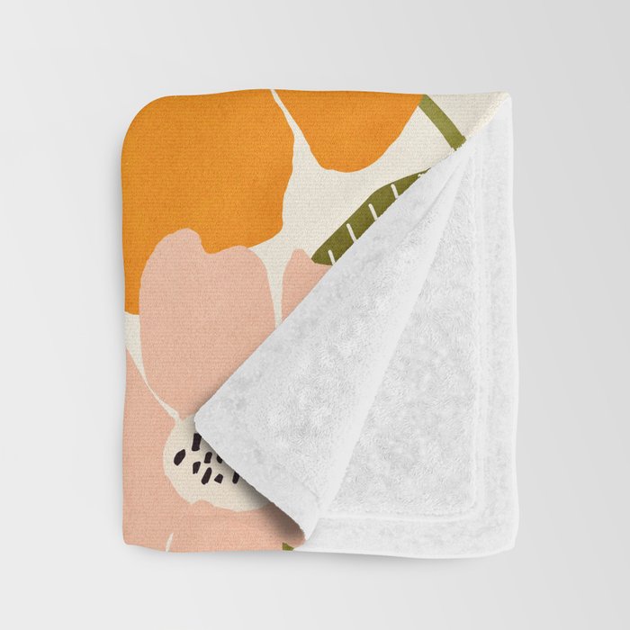 Happiness blooms Throw Blanket Gallery Image 3
