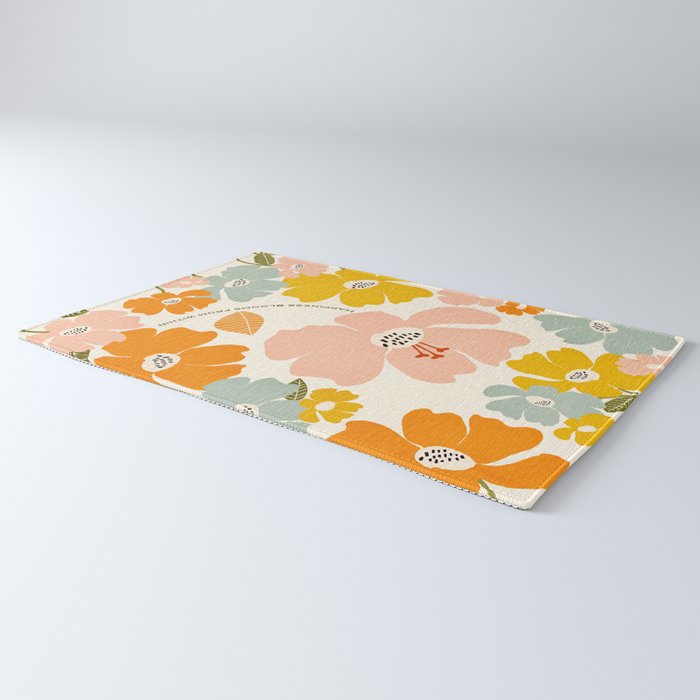 Happiness blooms Rug Gallery Image 3