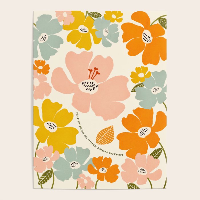 Happiness blooms Poster Gallery Image 1