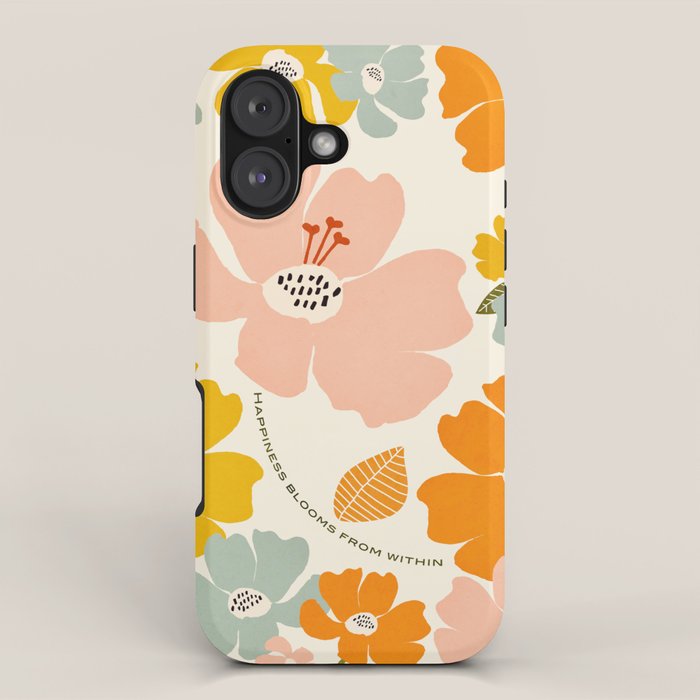 Happiness blooms iPhone Case Gallery Image 1