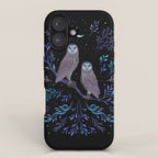 Owls in the Moonlight iPhone Case Gallery Image 1
