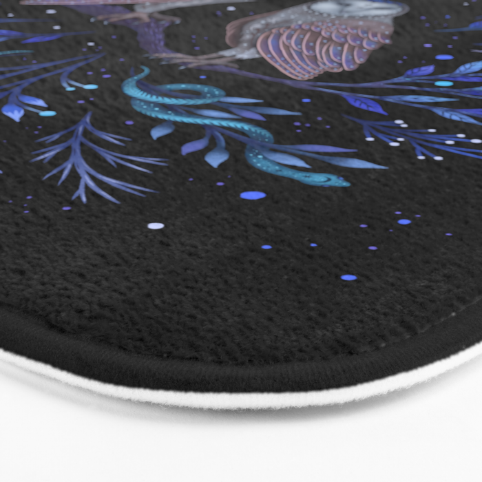Owls in the Moonlight Bath Mat Gallery Image 3
