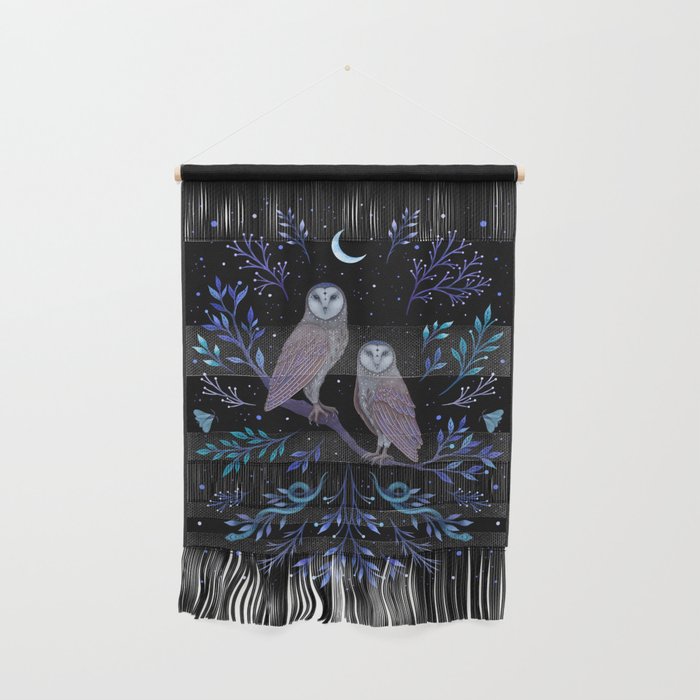 Owls in the Moonlight Wall Hanging Gallery Image 1