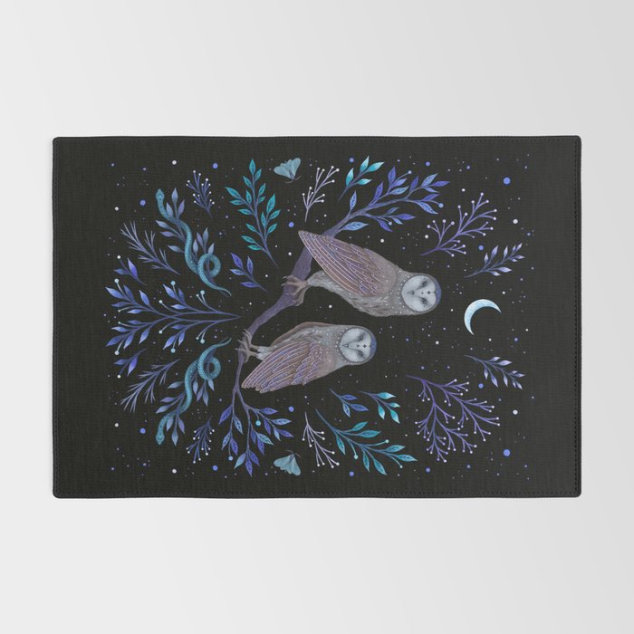 Owls in the Moonlight Rug Gallery Image 2