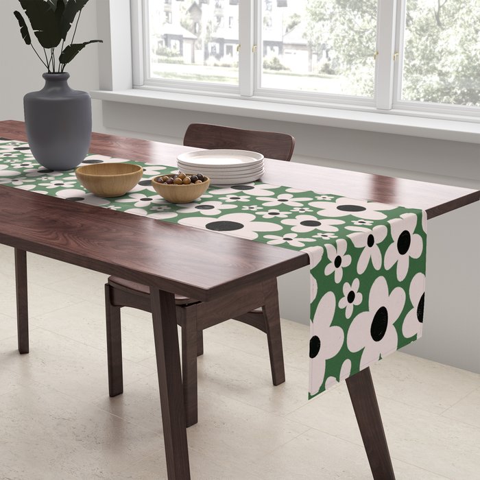 Flower Power #2 Table Runner Gallery Image 2