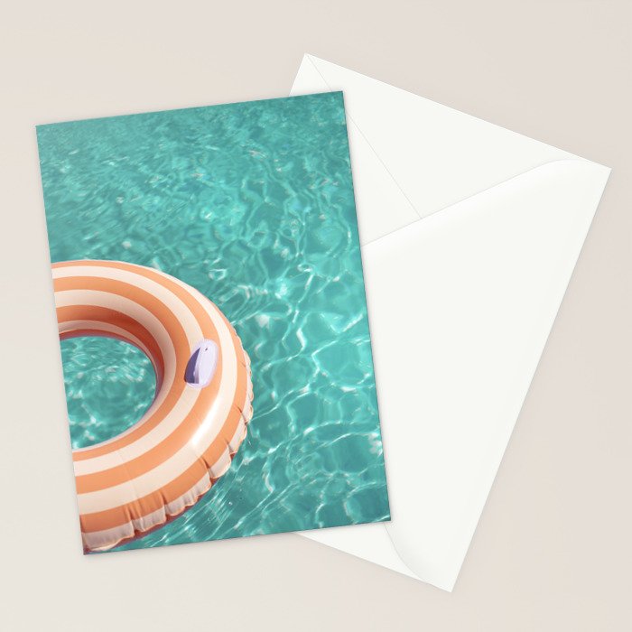 Meet me in the pool  Stationery Card Gallery Image 2