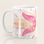 Hamsa Hand â Pink & Peach Palette Coffee Mug Gallery Image 3