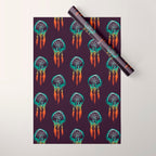 Dream Catcher (the rustic magic) Wrapping Paper Gallery Image 1