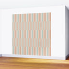Mixed Stripes Pattern VI Soft Pastel Wall Mural Gallery Image 2