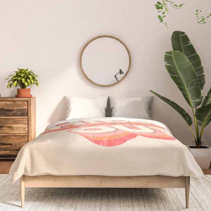 CHILL OUT TYPOGRAPHY Comforter Gallery Image 3