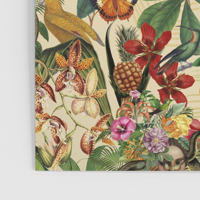 Snake Princess Tropical Jungle Vibes Multicolor  Poster Gallery Image 3
