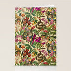 Snake Princess Tropical Jungle Vibes Multicolor  Stationery Card Gallery Image 2