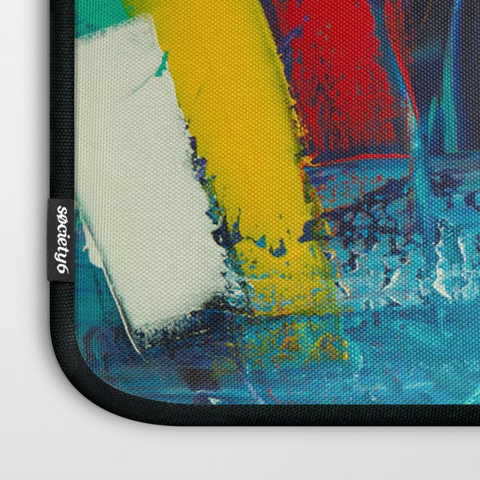 Mid Century Abstract Art Laptop Sleeve Gallery Image 3