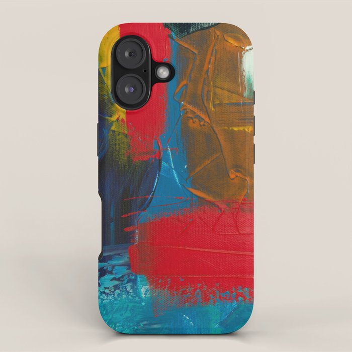 Mid Century Abstract Art iPhone Case