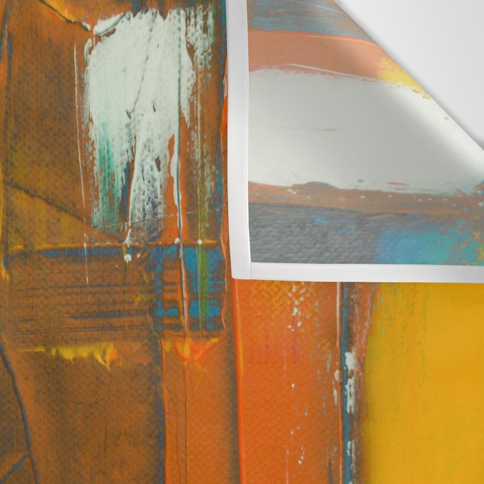 Mid Century Abstract Art Wall Tapestry Gallery Image 3