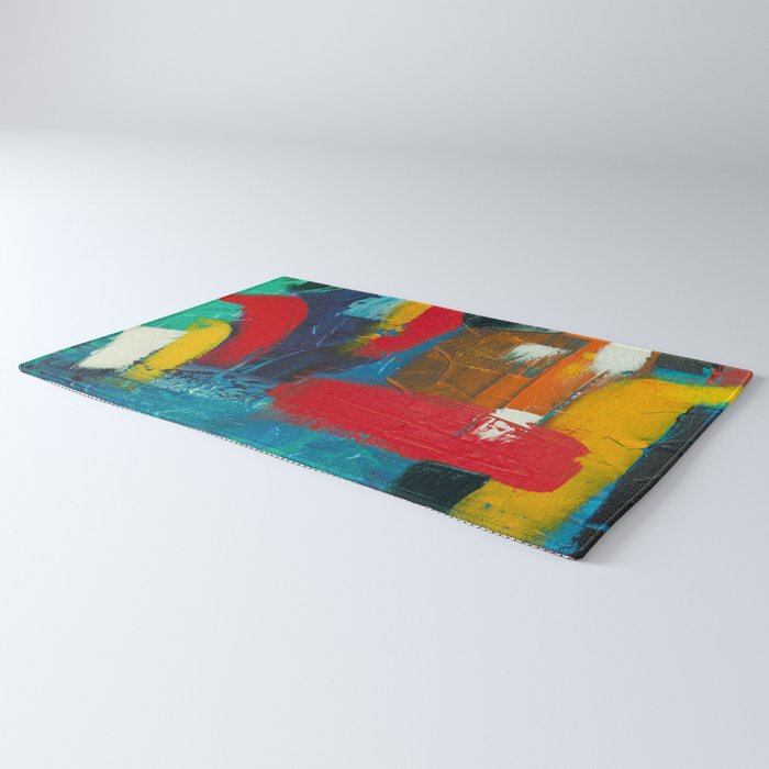 Mid Century Abstract Art Rug Gallery Image 3