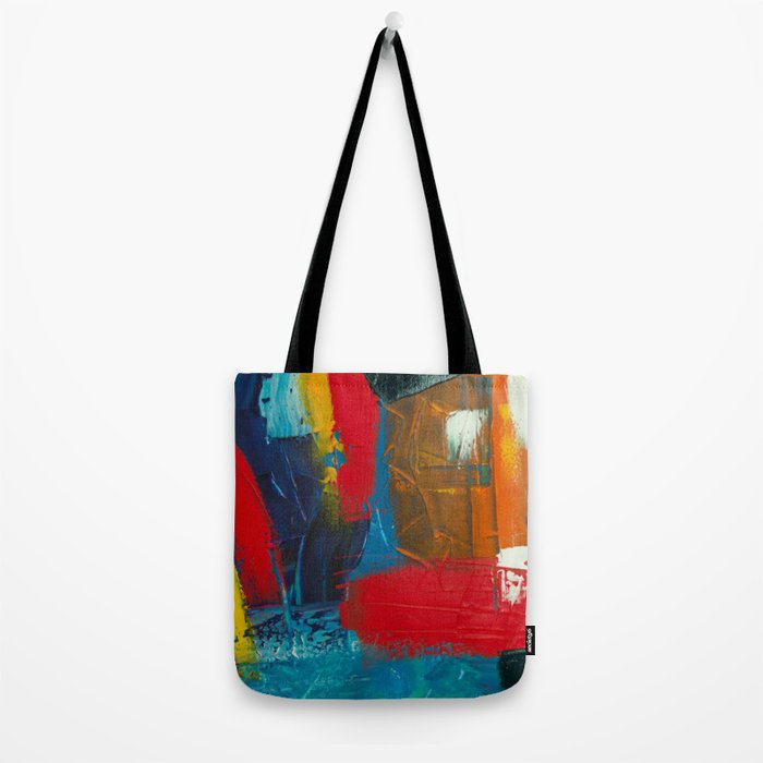 Mid Century Abstract Art Tote Bag Gallery Image 2