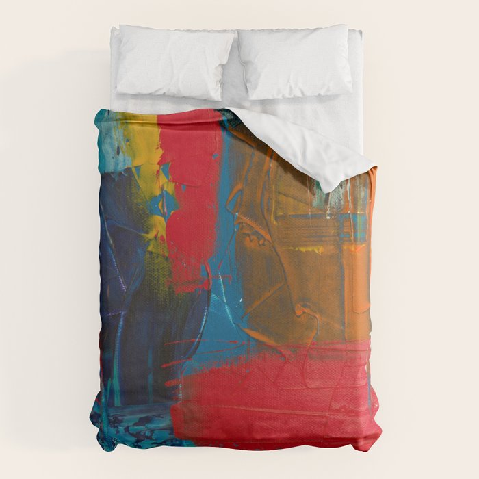 Mid Century Abstract Art Duvet Cover Gallery Image 6