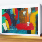 Mid Century Abstract Art Wall Mural Gallery Image 2