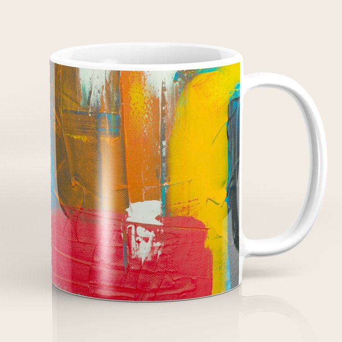 Mid Century Abstract Art Coffee Mug Gallery Image 1