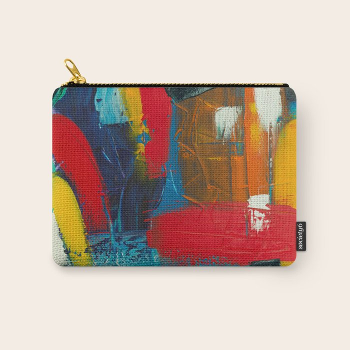 Mid Century Abstract Art Carry All Pouch Gallery Image 1