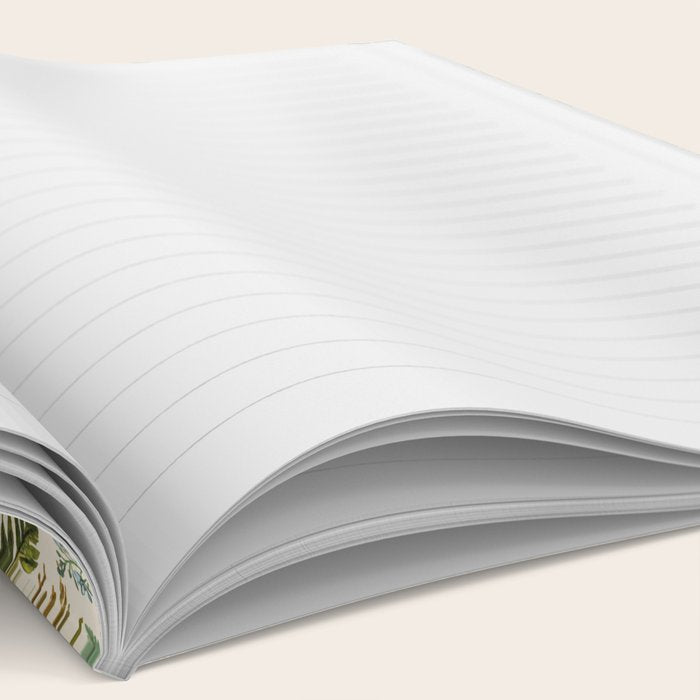 Woodland Vibes Mushroom And Fern Pattern Notebook Gallery Image 2