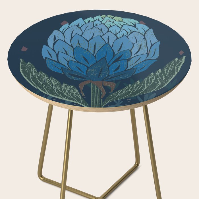 Artichoke dark blue Side Table Gallery Image 2