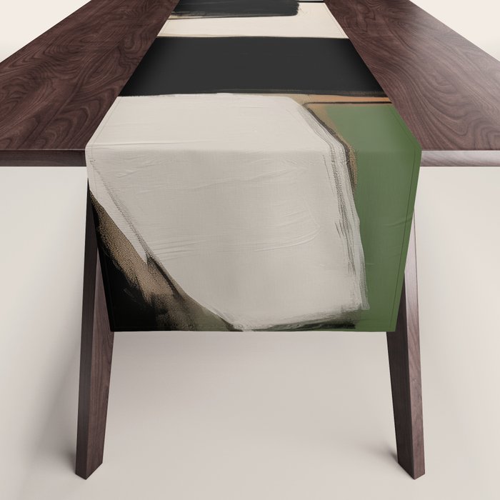 Soft Edge Abstraction 3 Table Runner Gallery Image 1