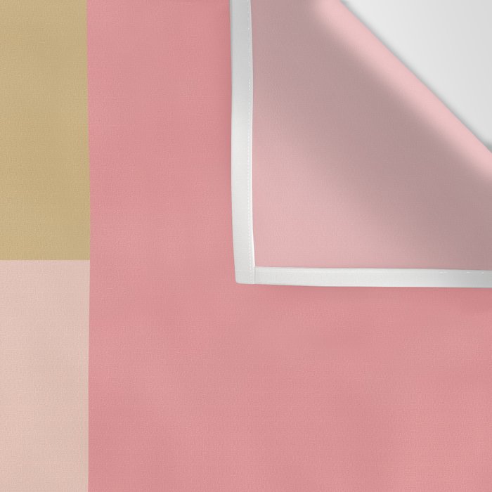 Color Block | Sage Green and Rose Pink Wall Tapestry Gallery Image 3