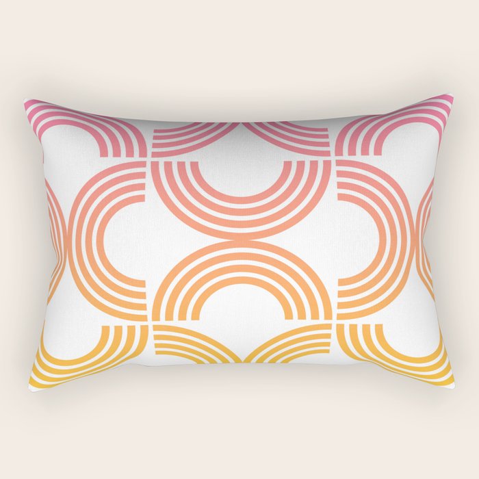 Deco Geometric 05B Rectangular Pillow Gallery Image 2
