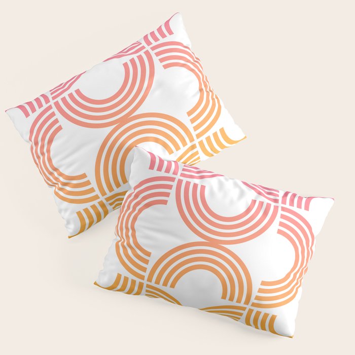 Deco Geometric 05B Pillow Sham Gallery Image 3
