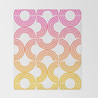 Deco Geometric 05B Throw Blanket Gallery Image 2