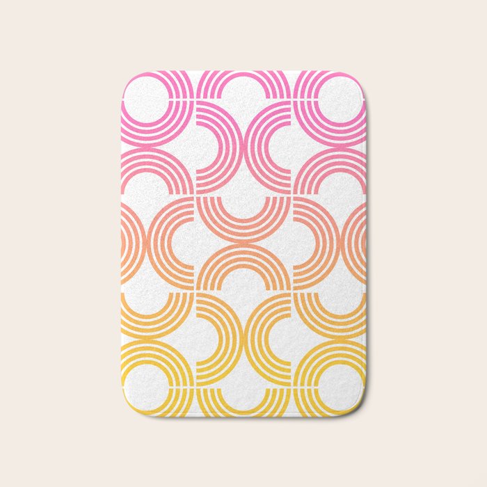 Deco Geometric 05B Bath Mat Gallery Image 1