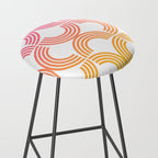 Deco Geometric 05B Stool Gallery Image 2
