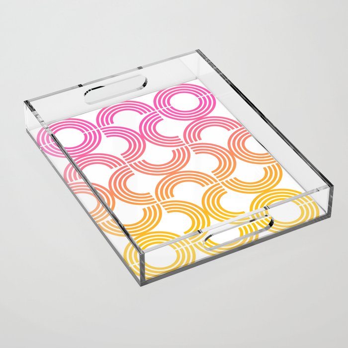 Deco Geometric 05B Acrylic Tray Gallery Image 1