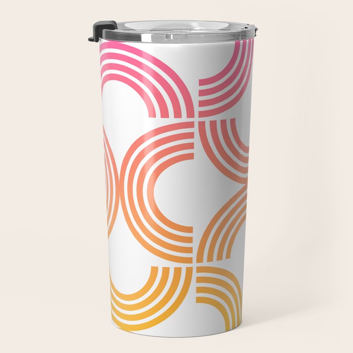 Deco Geometric 05B Travel Mug Gallery Image 3