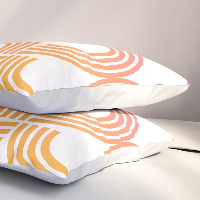 Deco Geometric 05B Pillow Sham Gallery Image 3