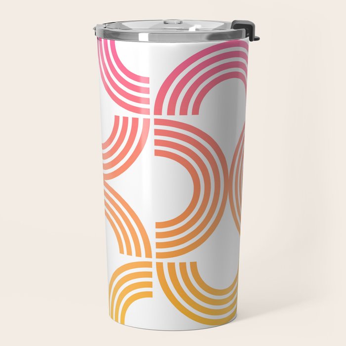 Deco Geometric 05B Travel Mug Gallery Image 2