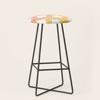 Deco Geometric 05B Stool Gallery Image 1