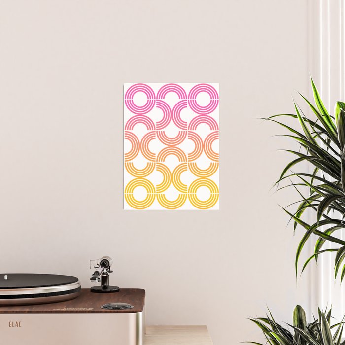 Deco Geometric 05B Poster Gallery Image 2