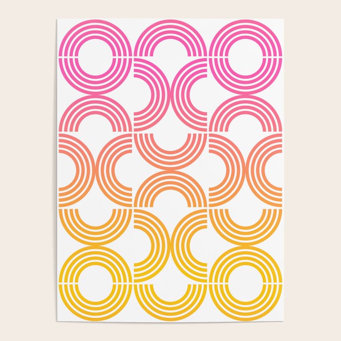 Deco Geometric 05B Poster Gallery Image 1