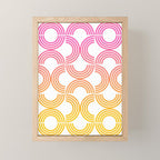 Deco Geometric 05B Mini Art Print Gallery Image 1