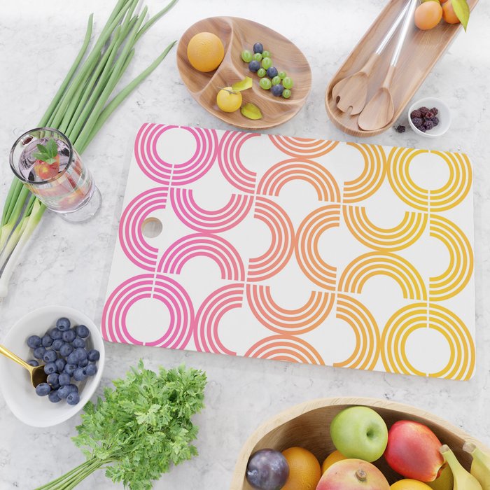 Deco Geometric 05B Cutting Board Gallery Image 2