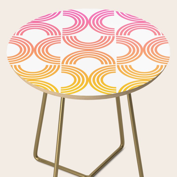 Deco Geometric 05B Side Table Gallery Image 2