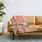 Amarillo, Texas Vintage Travel Art Throw Blanket Gallery Image 1