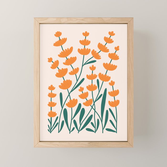 Cosmos & Eden Mini Art Print Gallery Image 1