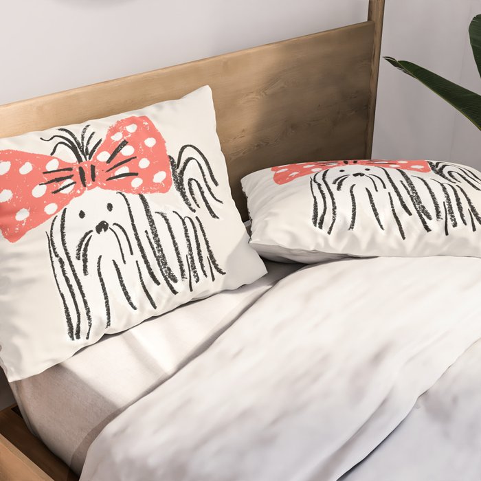 fifi - puppy Pillow Sham Gallery Image 2