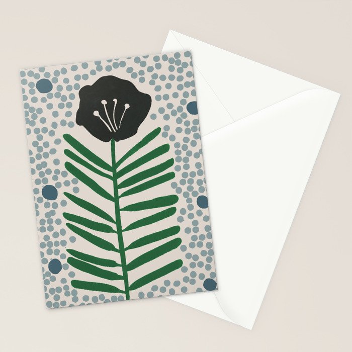Seedling Floral Stationery Card Gallery Image 2