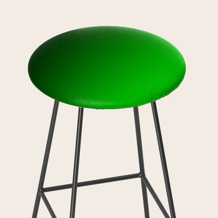 Black Lime Green Neon Nights Ombre Stool Gallery Image 2