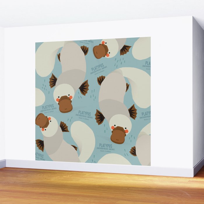 Platypus, Wildlife of Australia Wall Mural Gallery Image 2
